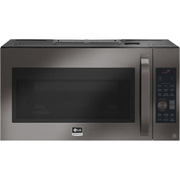 LG STUDIO 30-inch, 1.7 cu. ft. Over-the-Range Microwave Oven with Convection LSMC3089BD IMAGE 1