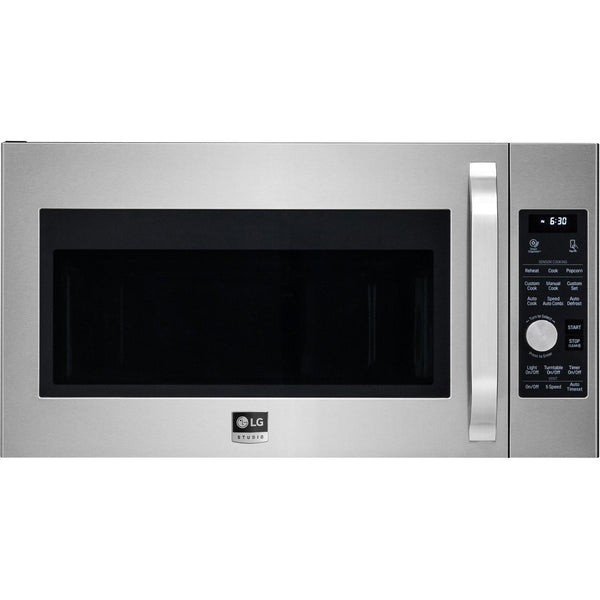 LG STUDIO 30-inch, 1.7 cu.ft. Over-the-Range Microwave Oven with Convection Technology LSMC3086SS IMAGE 1