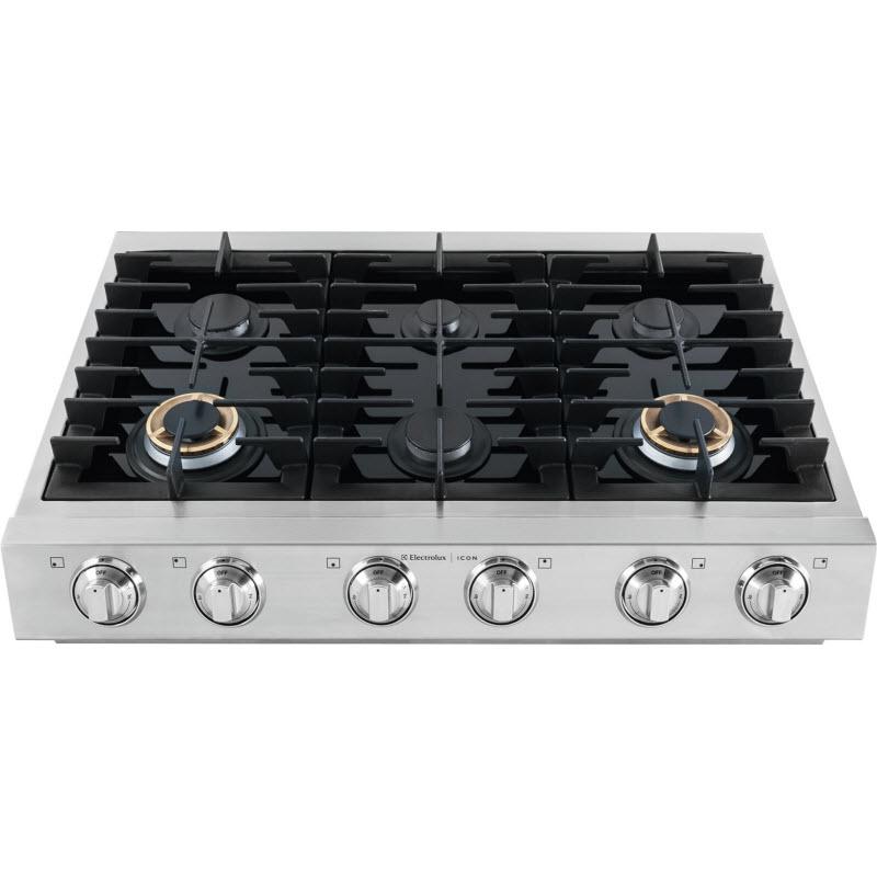 Electrolux Icon 36-inch Built-In Gas Cooktop E36GC75PSS IMAGE 2