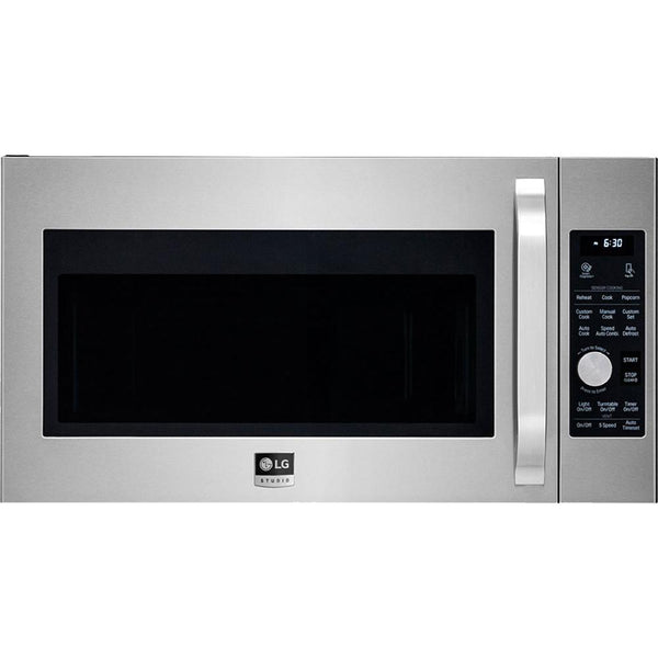 LG STUDIO 30-inch, 1.7 cu. ft. Over-the-Range Microwave Oven with Convection LSMC3086ST IMAGE 1