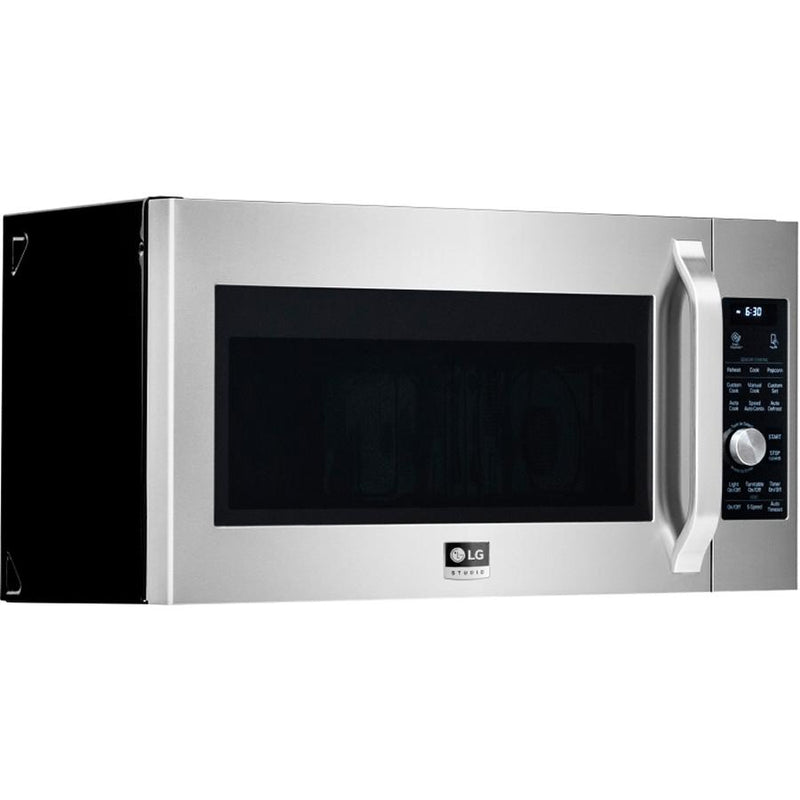 LG STUDIO 30-inch, 1.7 cu. ft. Over-the-Range Microwave Oven with Convection LSMC3086ST IMAGE 3