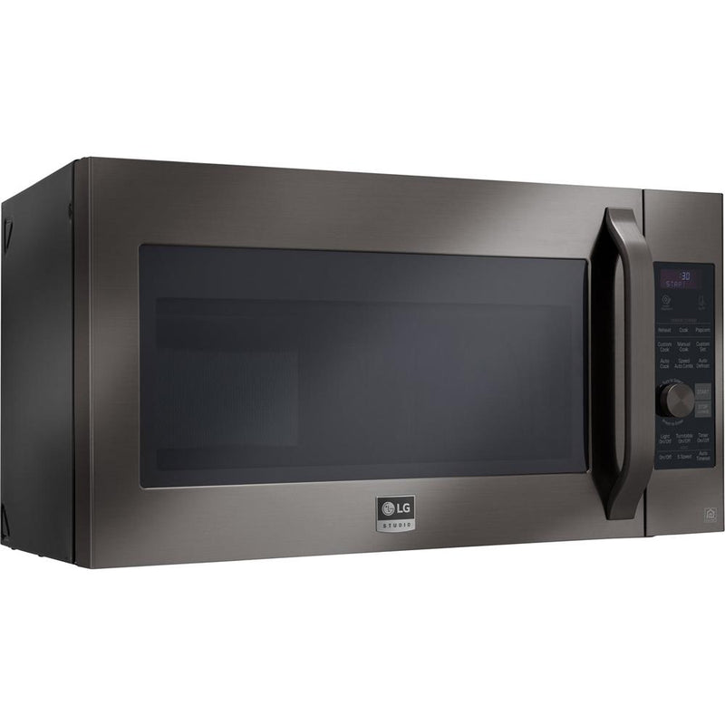 LG STUDIO 30-inch, 1.7 cu. ft. Over-the-Range Microwave Oven with Convection LSMC3089BD IMAGE 2