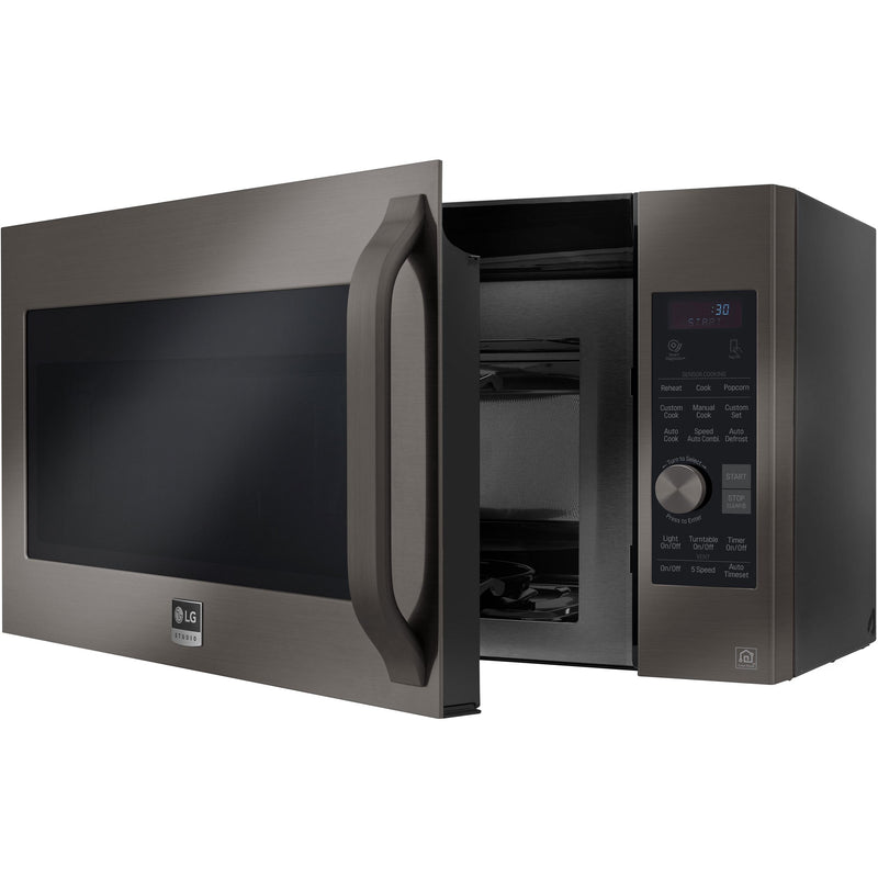 LG STUDIO 30-inch, 1.7 cu. ft. Over-the-Range Microwave Oven with Convection LSMC3089BD IMAGE 5