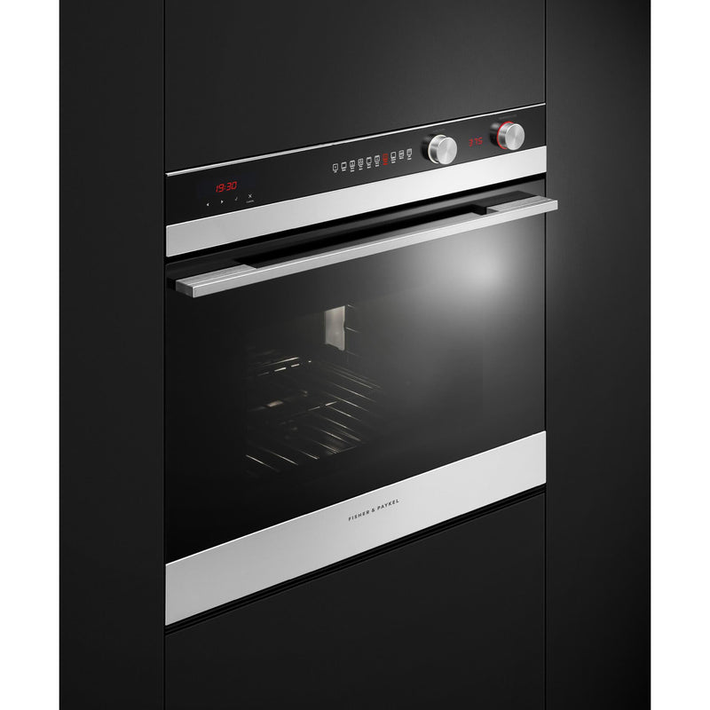 Fisher & Paykel 30-inch, 4.1 cu. ft. Built-in Single Wall Oven with AeroTech™ Technology OB30SCEPX3 N IMAGE 4