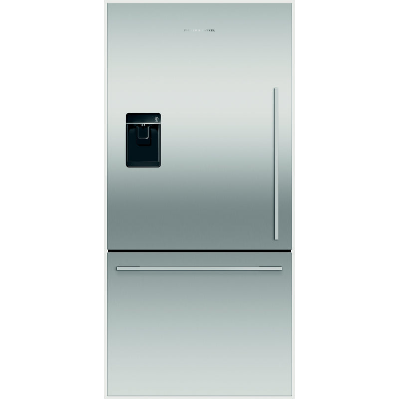 Fisher & Paykel 31-inch, 17.1 cu. ft. Counter-Depth Bottom Freezer Refrigerator with ActiveSmart ™ RF170WDLUX5 N IMAGE 1