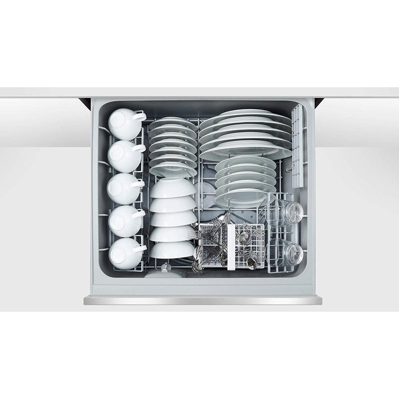 Fisher & Paykel 24-inch Built-In Double DishDrawer Dishwasher with SmartDrive™ Technology DD24DCHTX9 N IMAGE 4