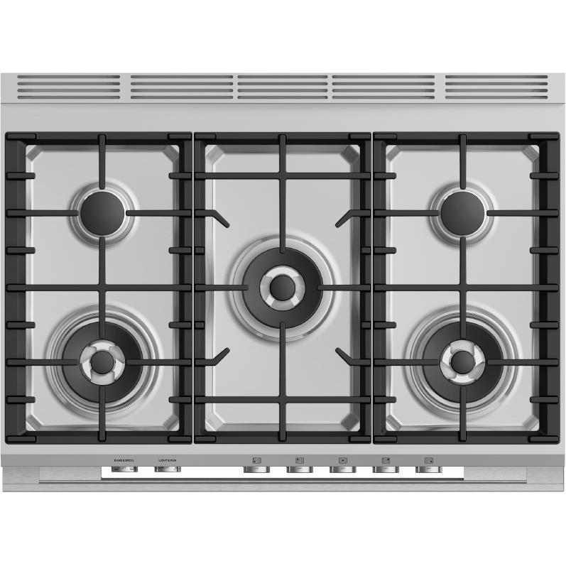 Fisher & Paykel 36-inch Freestanding Gas Range with AeroTech™ Technology OR36SDG4X1 IMAGE 3