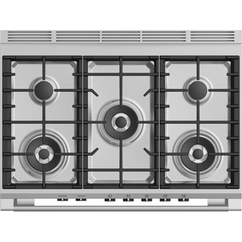 Fisher & Paykel 36-inch Freestanding Gas Range with AeroTech™ Technology OR36SCG4B1 IMAGE 3