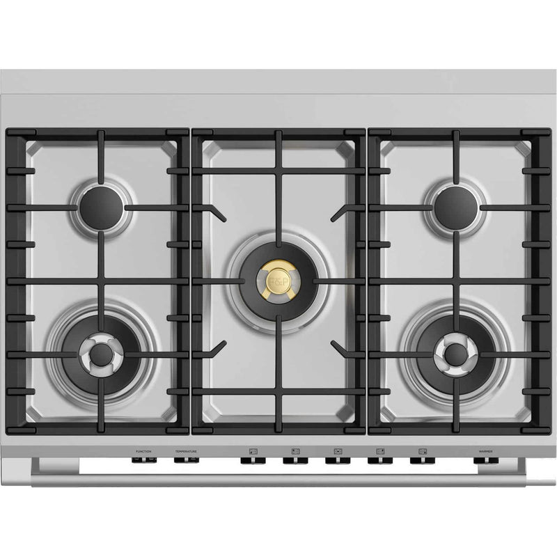 Fisher & Paykel 36-inch Freestanding Dual-Fuel Range with Aero Pastry™ OR36SCG6B1 IMAGE 3