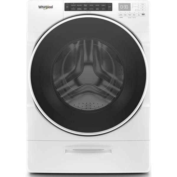Whirlpool 5.2 cu. ft. Front Loading Washer with Load and Go™ XL Dispenser WFW6620HW IMAGE 1