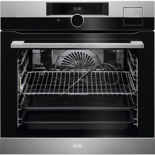 AEG 24-inch Built-in Single Wall Oven with SteamPro BSK892330M IMAGE 1