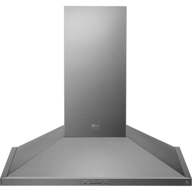 LG STUDIO 36-inch Wall Mount Range Hood with Wi-Fi LSHD3680ST IMAGE 1