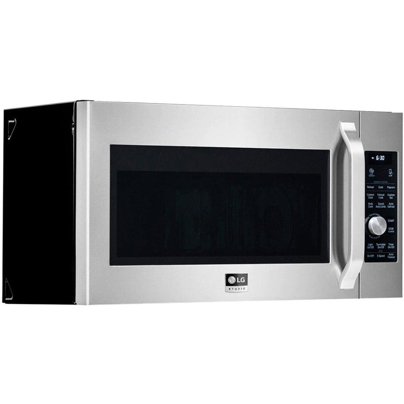 LG STUDIO 30-inch, 1.7 cu.ft. Over-the-Range Microwave Oven with Convection Technology LSMC3086SS IMAGE 2