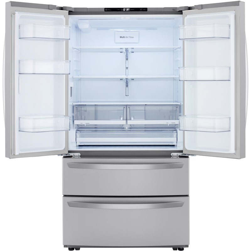 LG 23 cu. ft. Counter-Depth French 4-Door Refrigerator LMWC23626S IMAGE 3