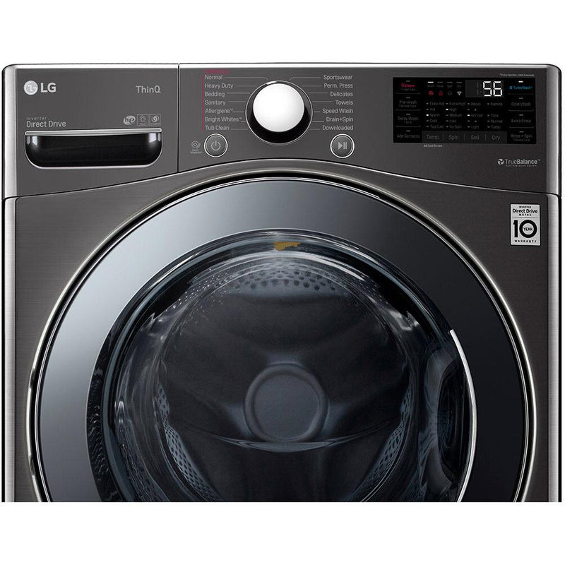 LG All-in-One Electric Laundry Center with TurboWash® Technology WM3998HBA IMAGE 4