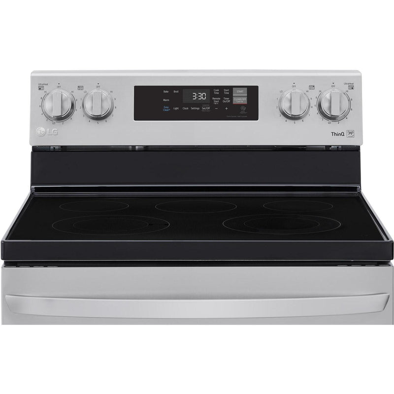 LG 30-inch Freestanding Electric Range with SmartDiagnosis™ LREL6321S IMAGE 4
