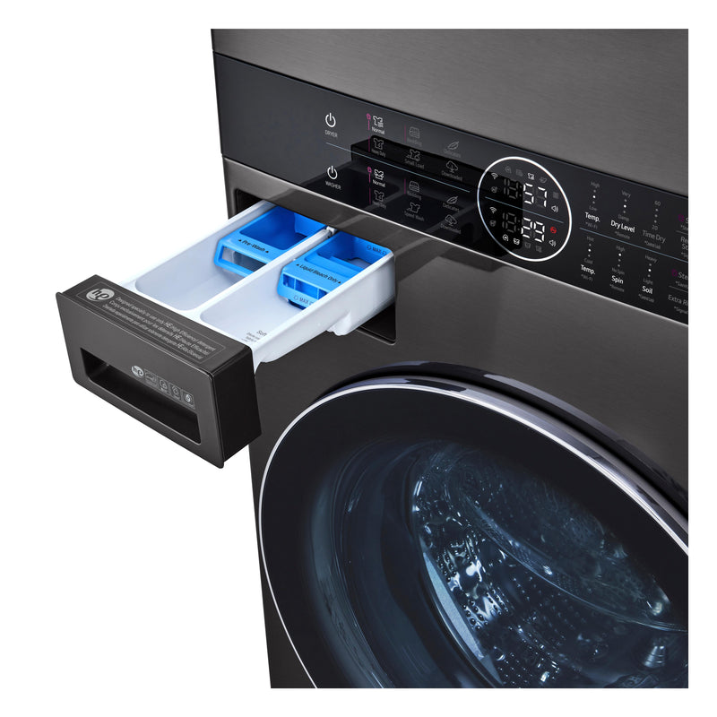 LG Stacked Washer/Dryer Electric Laundry Center with TurboWash™ 360 Technology WKEX200HBA IMAGE 6