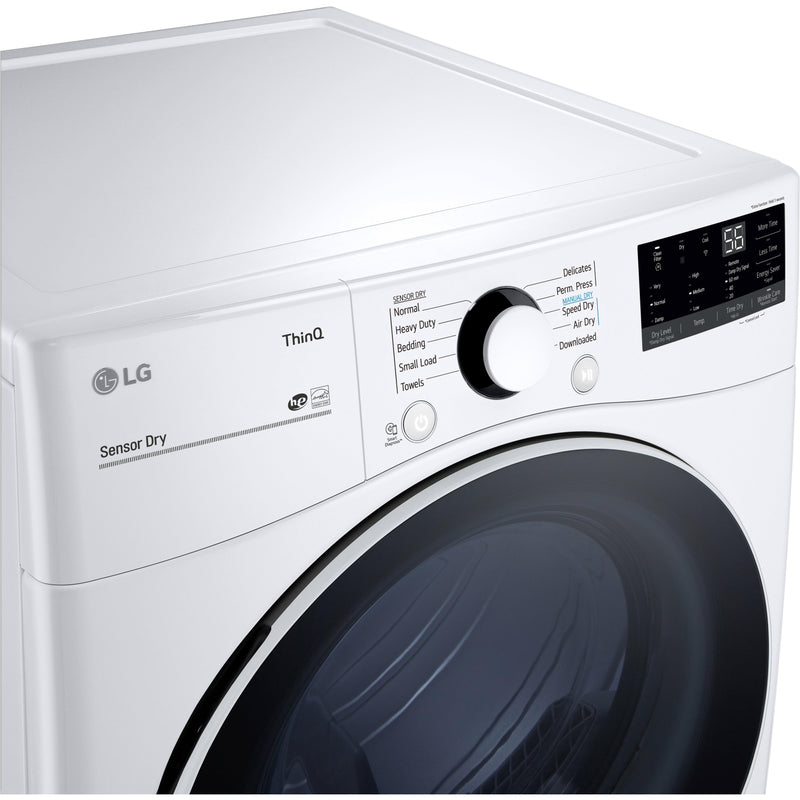 LG 7.4 cu.ft. Electric Dryer with ThinQ® Technology DLE3600W IMAGE 10