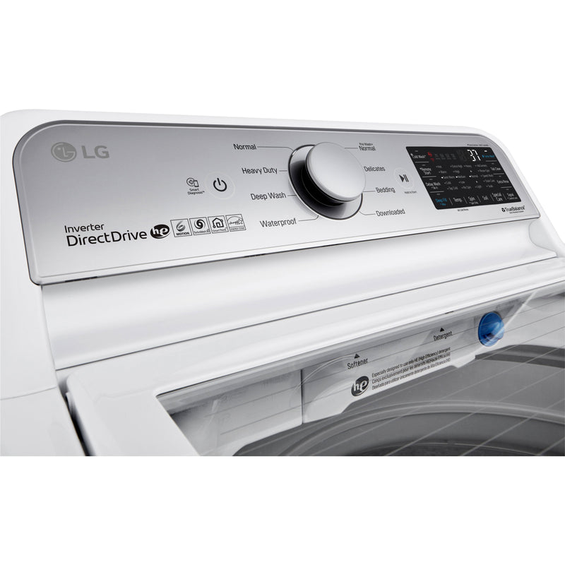 LG 5.6 cu.ft. Top Loading Washer with TurboWash3D™ Technology WT7305CW IMAGE 10