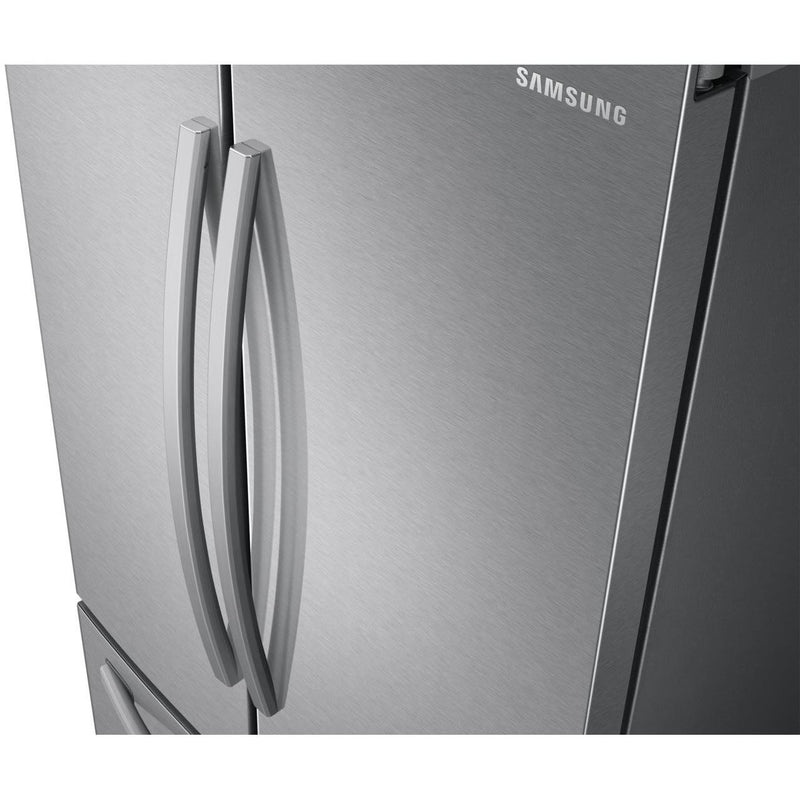 Samsung 36-inch, 28.2 cu.ft. Freestanding French 3-Door Refrigerator with Space Max™ Technology RF28T5A01SR/AA IMAGE 9