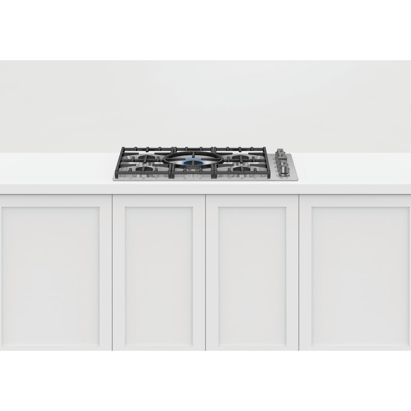 Fisher & Paykel 36-inch Built-in Gas Cooktop with 5 Burners CDV3-365H-L IMAGE 2