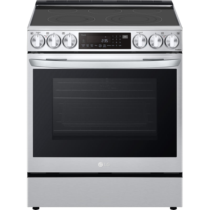 LG 30-inch Slide-In Electric Range with Air Fry LSEL6335F IMAGE 1