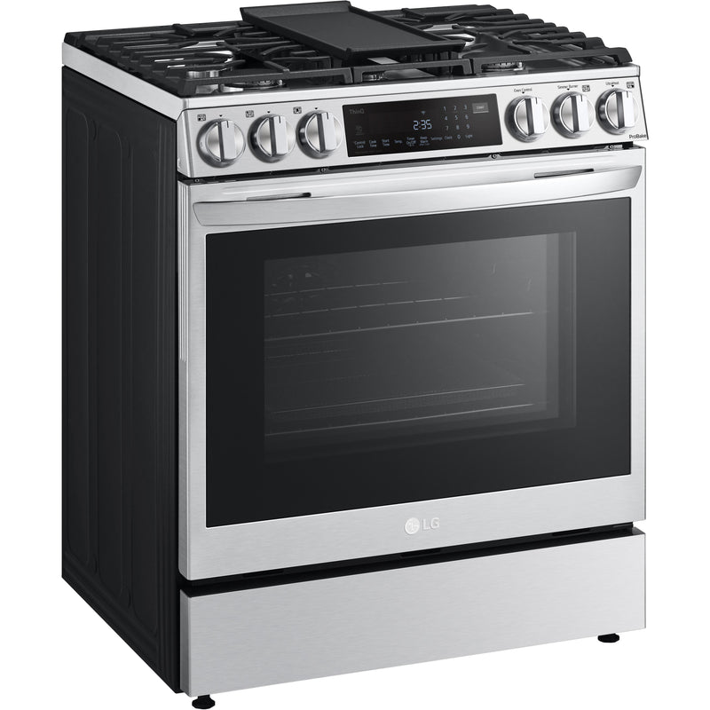 LG 30-inch Slide-In Gas Range with Air Fry LSGL6335F IMAGE 16