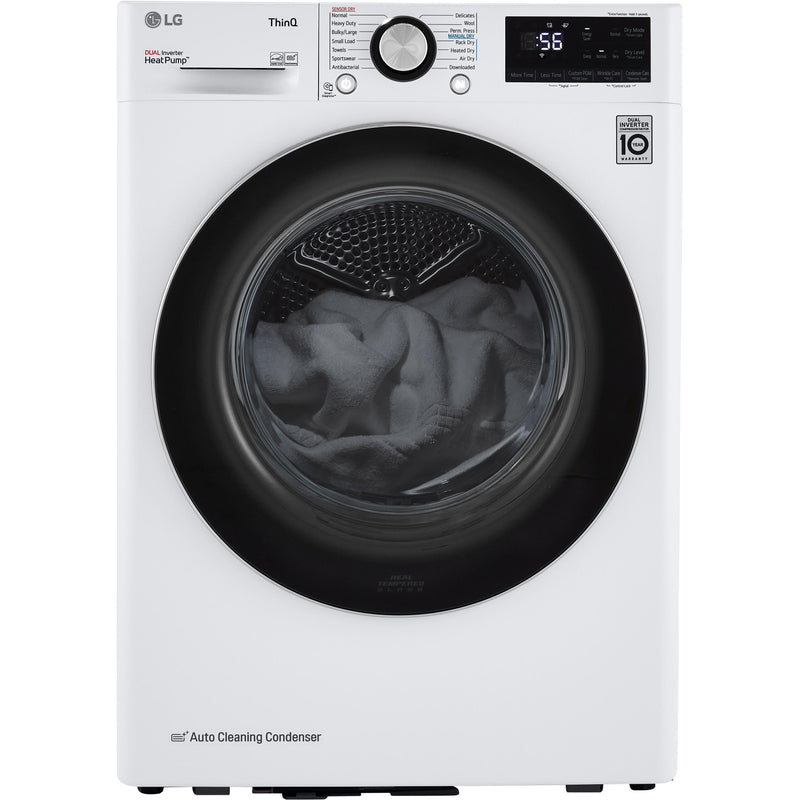 LG 4.2 cu.ft. Electric Dryer with ThinQ® Technology DLHC1455W IMAGE 2