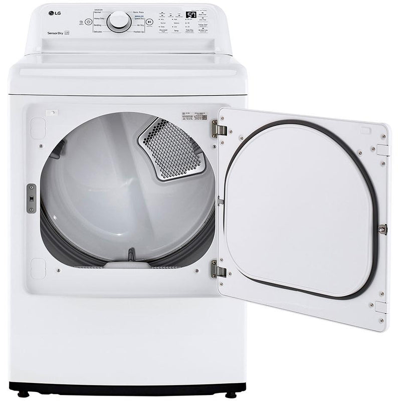 LG 7.3 cu.ft. Electric Dryer with Sensor Dry Technology DLE7000W IMAGE 3