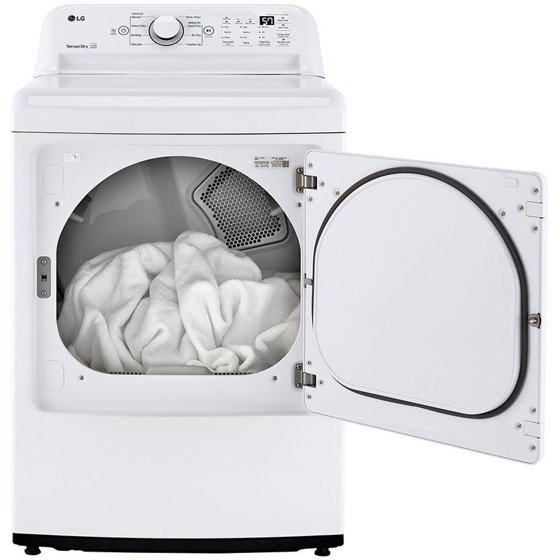 LG 7.3 cu.ft. Electric Dryer with Sensor Dry Technology DLE7000W IMAGE 4