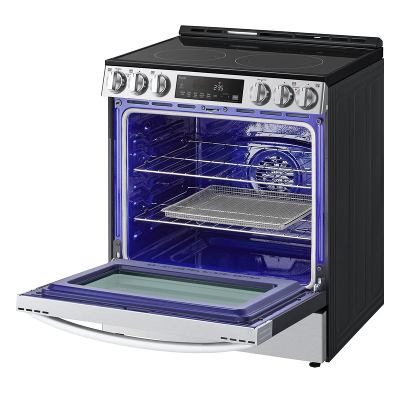 LG 30-inch Slide-in Electric Range with Air Fry Technology LSEL6333F IMAGE 13