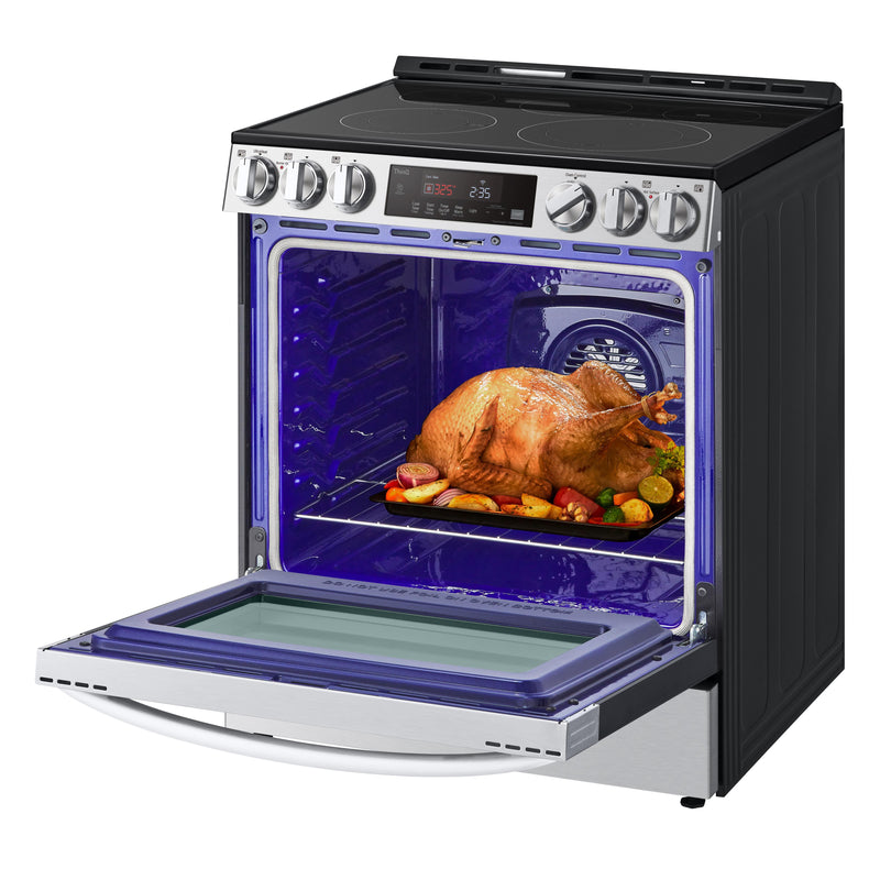 LG 30-inch Slide-in Electric Range with Air Fry Technology LSEL6333F IMAGE 14