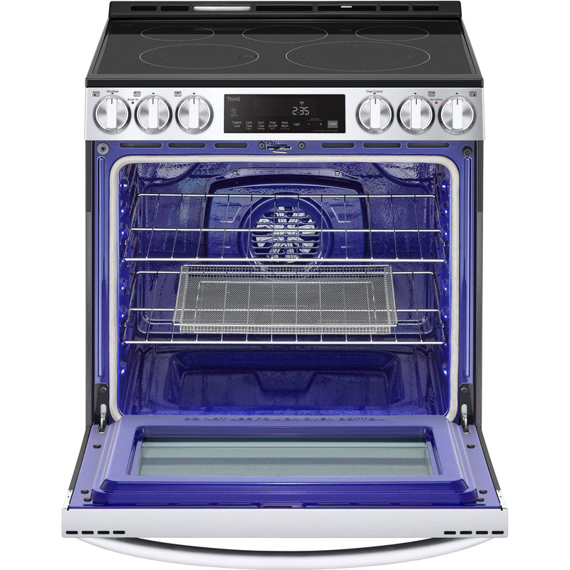 LG 30-inch Slide-in Electric Range with Air Fry Technology LSEL6333F IMAGE 7
