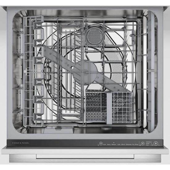 Fisher & Paykel 24-inch Integrated Double DishDrawer™ Dishwasher with Sanitize program. DD24DTX6I1 IMAGE 3