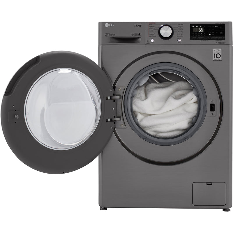LG All-in-One Electric Laundry Center with TurboWash™ Technology WM3555HVA IMAGE 10