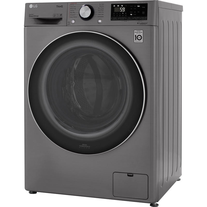 LG All-in-One Electric Laundry Center with TurboWash™ Technology WM3555HVA IMAGE 7