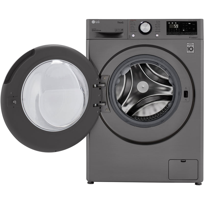 LG All-in-One Electric Laundry Center with TurboWash™ Technology WM3555HVA IMAGE 9