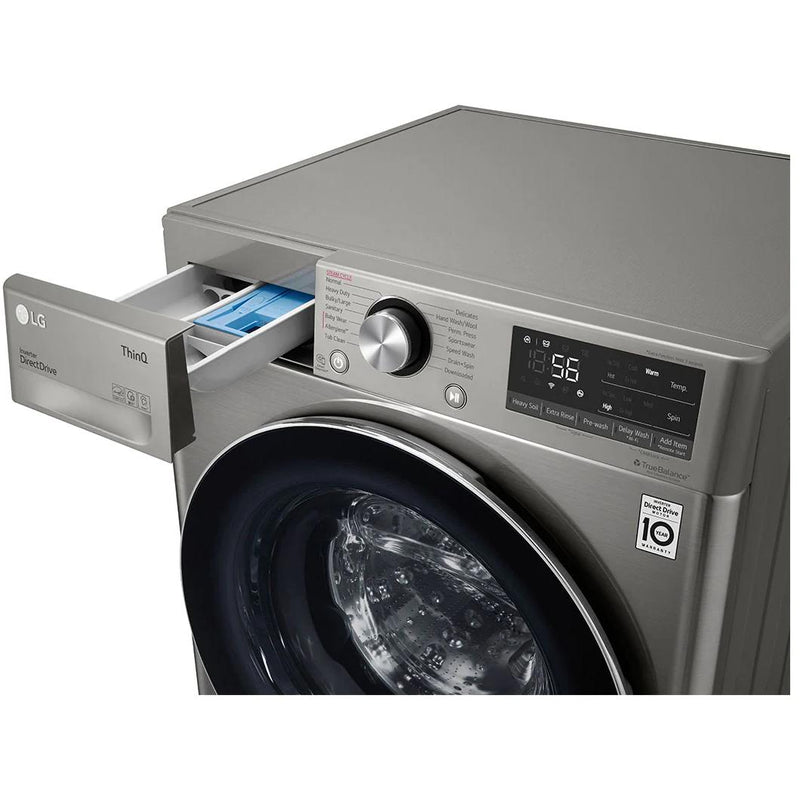 LG 2.6 cu.ft. Front Loading Washer with AI DD™ WM1455HPA IMAGE 6