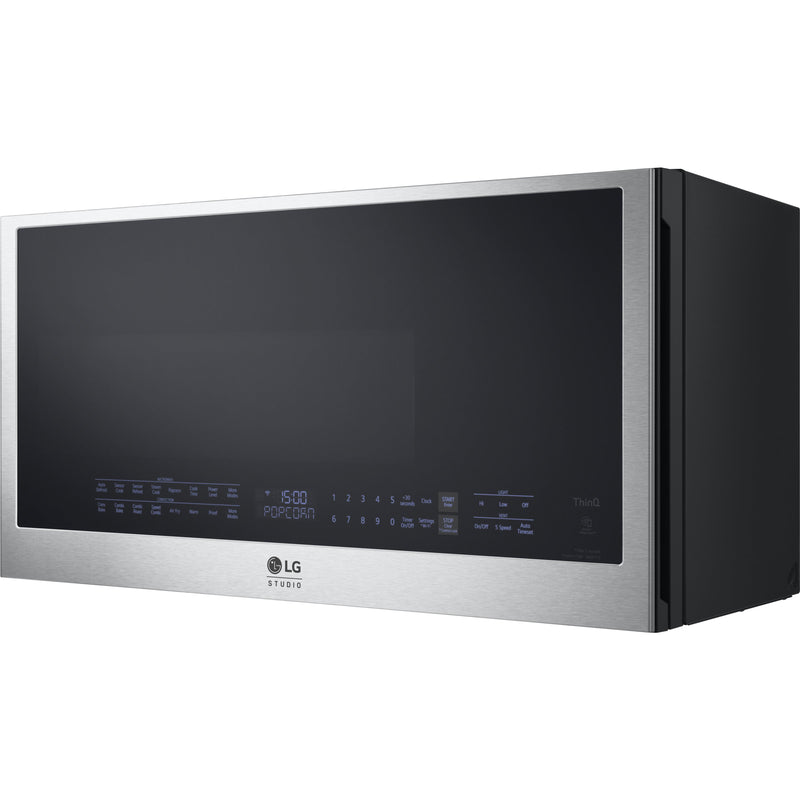 LG STUDIO 30-inch, 1.7 cu. ft. Over-the-Range Microwave Oven with Smart Diagnosis™ MHES1738F IMAGE 9