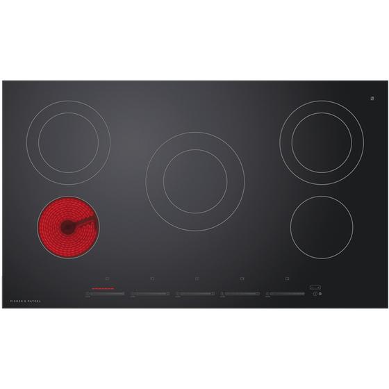 Fisher & Paykel 36-inch Built-in Electric Cooktop CE365DTB1 IMAGE 1