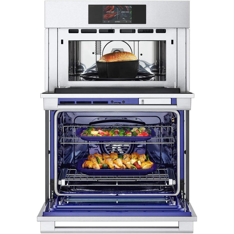 LG STUDIO 30-inch, 6.4 cu.ft. Built-in Combination Oven with True Convection Technology WCES6428F IMAGE 3