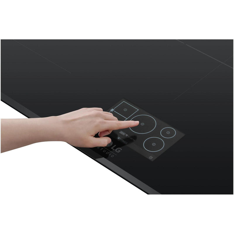 LG STUDIO 36-inch Built-in Induction Cooktop CBIS3618B IMAGE 5
