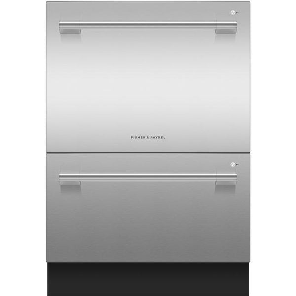 Fisher & Paykel 24-inch Built-in Double Drawer Dishwasher with Wi-Fi Capability DD24DTX6PX1 IMAGE 1