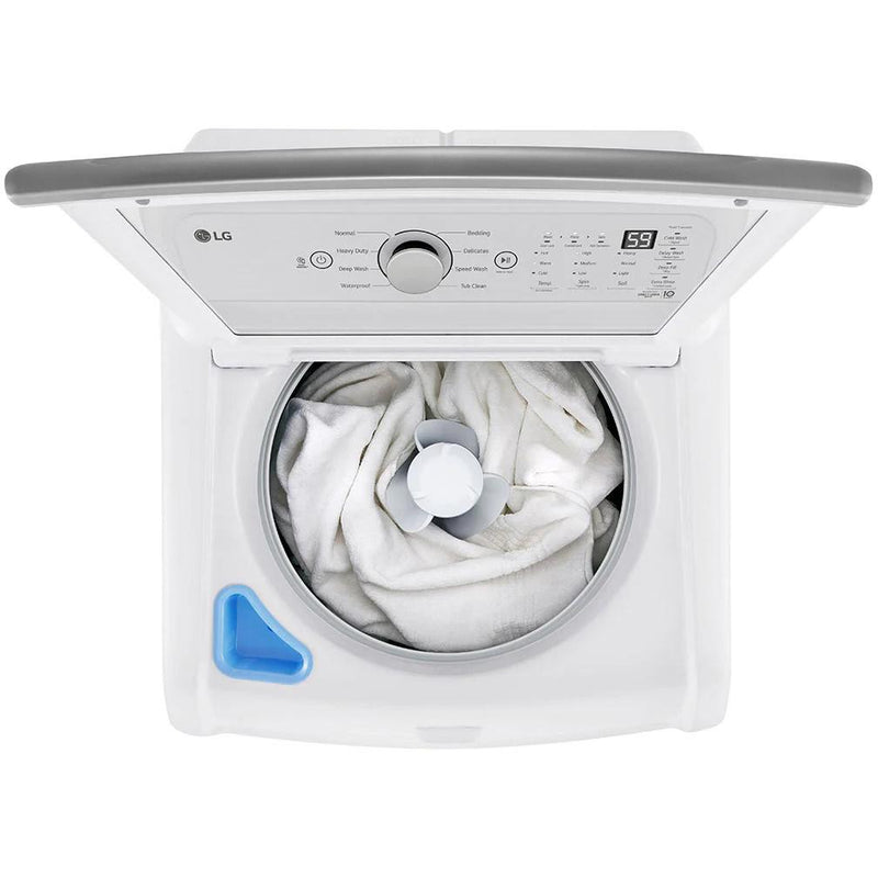 LG 5.6 cu. ft. Top Loading Washer with 4-Way™ Agitator and TurboDrum™ Technology WT7155CW IMAGE 5