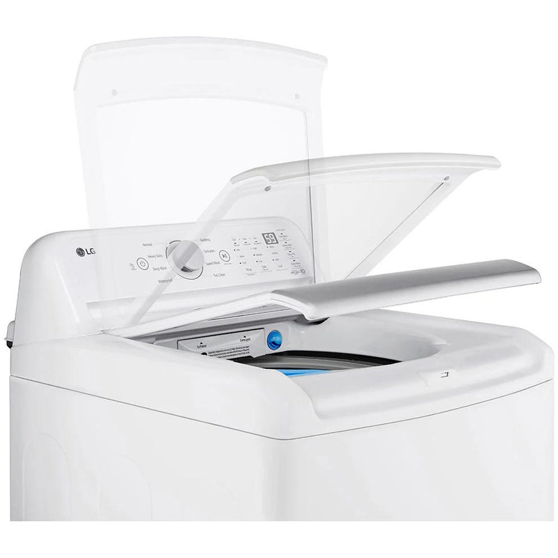 LG 5.6 cu. ft. Top Loading Washer with 4-Way™ Agitator and TurboDrum™ Technology WT7155CW IMAGE 8