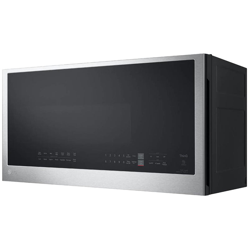 LG 30-inch, 2.0 cu. ft. Smart Wi-Fi Enabled Over-the-Range Microwave Oven with EasyClean® MVEL2033F IMAGE 2