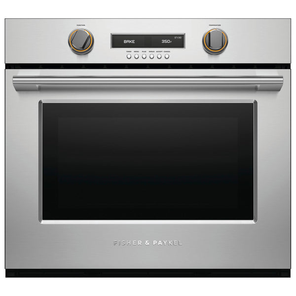 Fisher & Paykel 30-inch Built-in Single Wall Oven with Convection Technology WOSV3-30 IMAGE 1