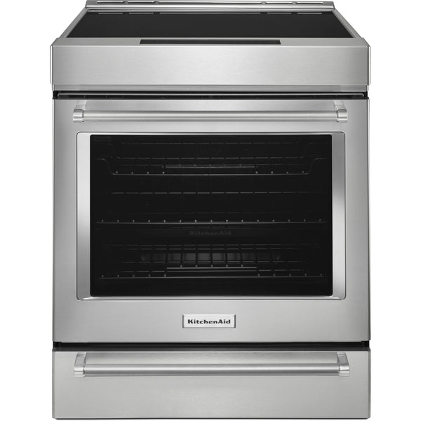KitchenAid 30-inch Slide-In Induction Range with Air Fry Technology KSIS730PSS IMAGE 1