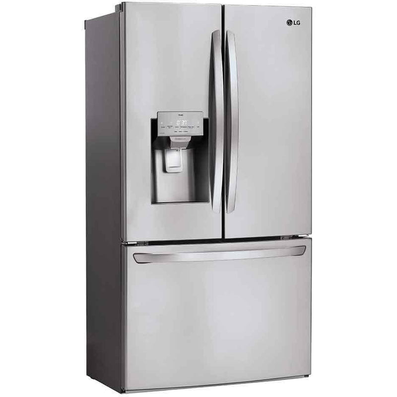 LG 36-inch 27.7 cu. ft. French 3-Door Refrigerator with ThinQ® Technology LRFS28XBS IMAGE 8