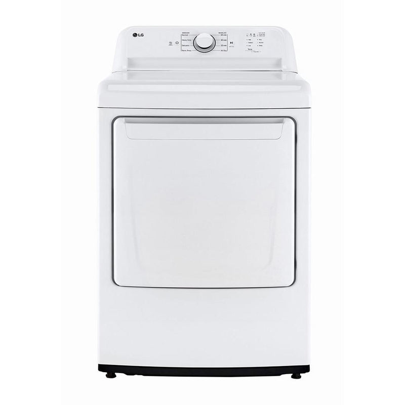 LG 7.3 cu. ft. Electric Dryer with Smart Diagnosis DLE6100W IMAGE 1